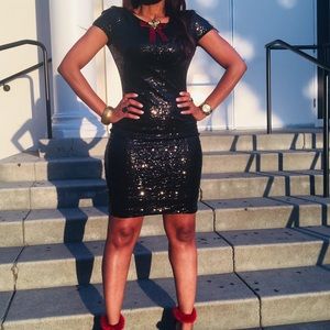 Sparkle Me Sexy Sequin Dress
